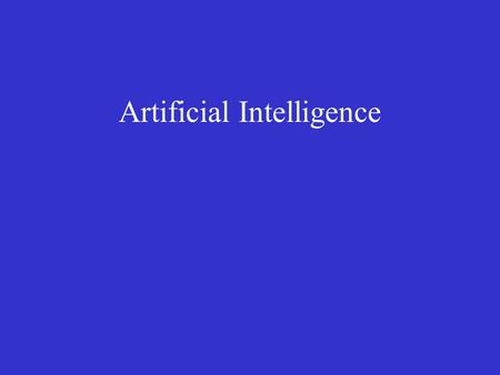 powerpoint presentation on artificial intelligence pdf