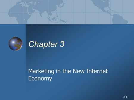 Marketing in the New Internet Economy