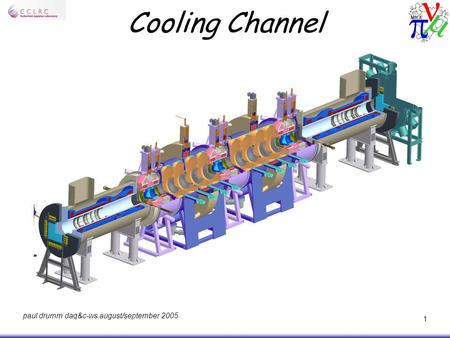 Paul drumm daq&c-ws august/september 2005 1 Cooling Channel.