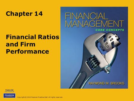 Financial Ratios and Firm Performance
