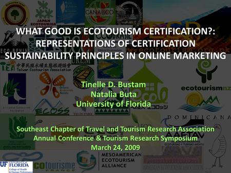 eco tourism ppt