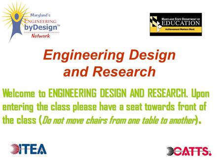 Engineering Design and Research