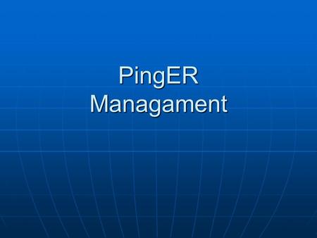 PingER Managament. Tasks Achieved During Last Week Incorporated historical downdays search (instead of just the previous week) Incorporated historical.