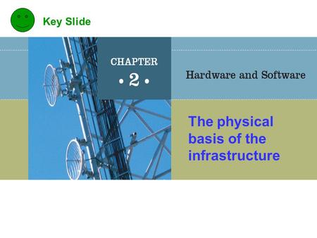 The physical basis of the infrastructure