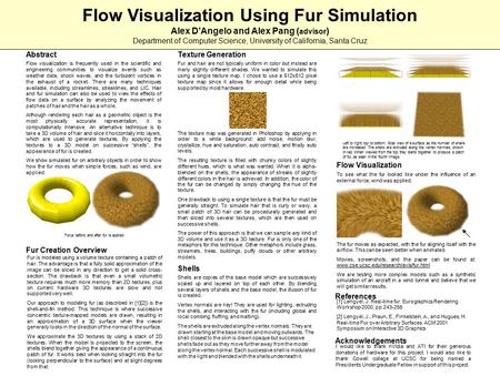 Fur and hair are not typically uniform in color but instead are many slightly different shades. We wanted to simulate this using a single texture map.