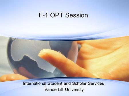 International Student and Scholar Services Vanderbilt University