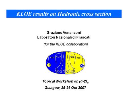 KLOE results on Hadronic cross section