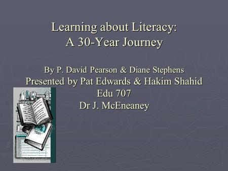 Learning about Literacy: A 30-Year Journey By P