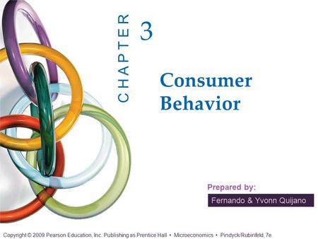 CHAPTER 3 OUTLINE 3.1	Consumer Preferences 3.2	Budget Constraints 3.3	Consumer Choice 3.4	Revealed Preference 3.5	Marginal Utility and Consumer Choice.