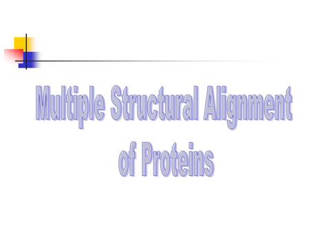 Agenda A brief introduction The MASS algorithm The pairwise case Extension to the multiple case Experimental results.