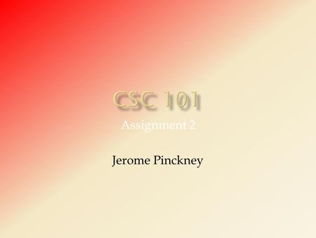 Assignment 2 Jerome Pinckney.  A blog (a contraction of the term  Web log ) is a Web site, usually maintained by an individual [1], with regular entries.