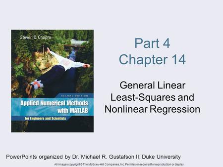 General Linear Least-Squares and Nonlinear Regression