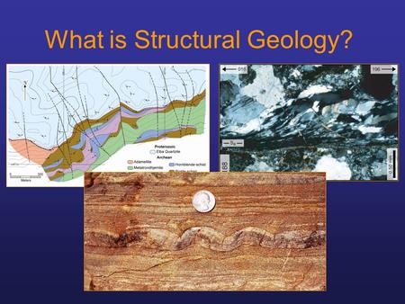 What is Structural Geology?. Goal: To stimulate you into thinking about research methods in structural geology.