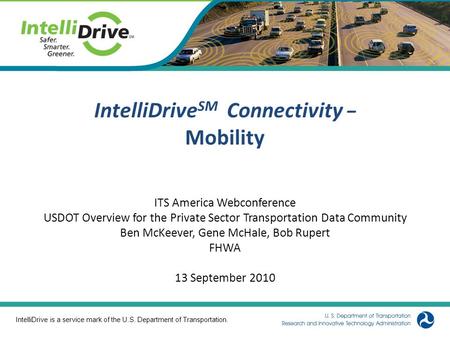 IntelliDriveSM Connectivity − Mobility