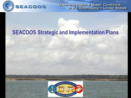 SEACOOS Fall Workshop, Nov 2004 SEACOOS Strategic and Implementation Plans.