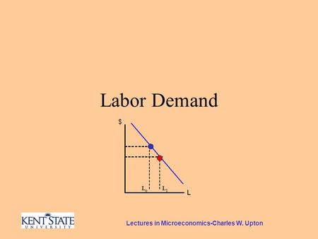 Lectures in Microeconomics-Charles W. Upton Labor Demand.