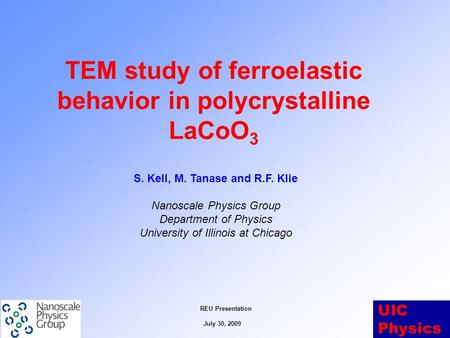 TEM study of ferroelastic behavior in polycrystalline LaCoO3