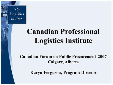 Canadian Professional Logistics Institute