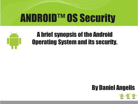ppt presentation android operating system