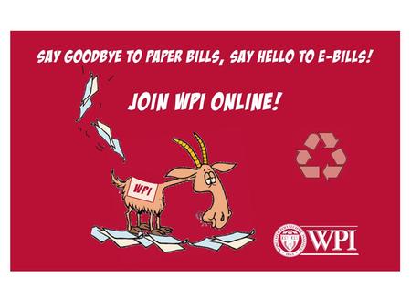 WPI e-Billing & e-Payment