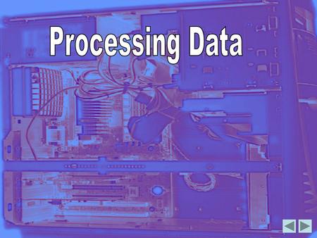 Processing Data.