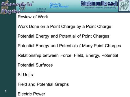 Review of Work Work Done on a Point Charge by a Point Charge