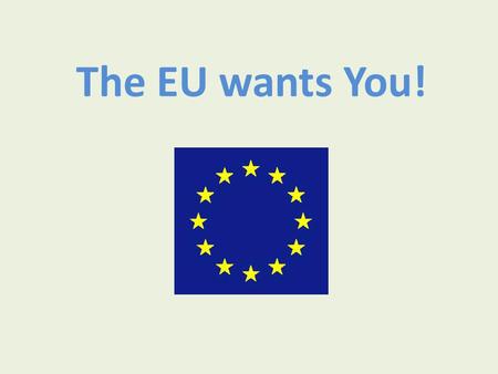 The EU wants You!. What ambassadors do? Promote EU careers: -they are open for graduates -encourage more Brits Answer questions.