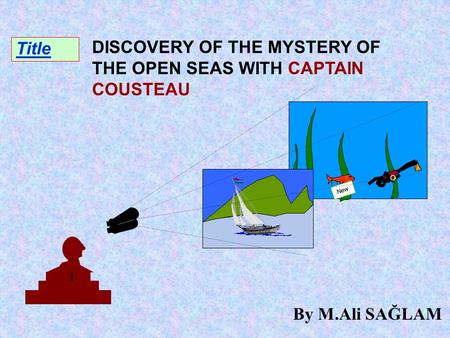 Title 1 O 2 New DISCOVERY OF THE MYSTERY OF THE OPEN SEAS WITH CAPTAIN COUSTEAU By M.Ali SAĞLAM.