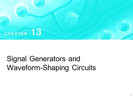 Waveform-Shaping Circuits