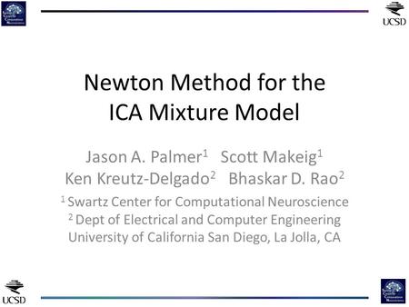 Newton Method for the ICA Mixture Model