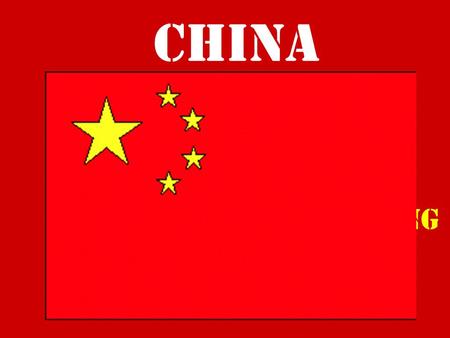 CHINA The Great Awakening. Historical Background The People’s Republic of China developed from: The Soviet central-planning system…
