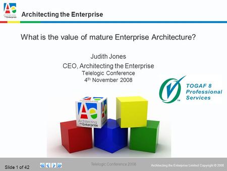 Architecting the Enterprise