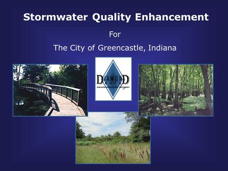 Stormwater Quality Enhancement