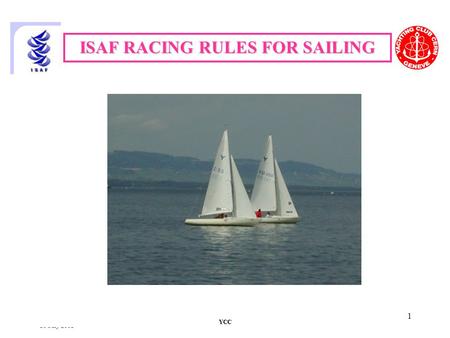 ISAF RACING RULES FOR SAILING
