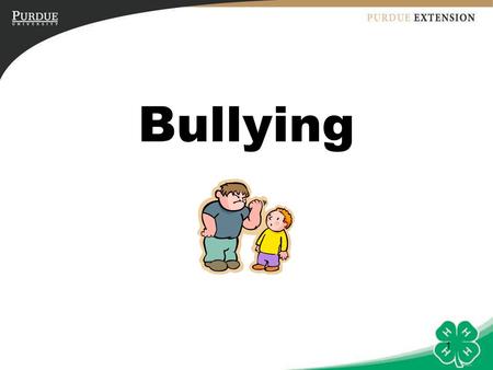 Bullying Introduction