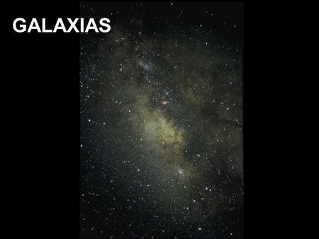 GALAXIAS. Optico Infrarojo The Galactic Disk The disk of our Galaxy is made up of three main components:  Stars  Gas  Dust.