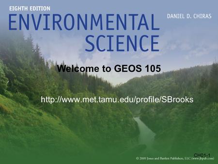 CH01-1 Welcome to GEOS 105