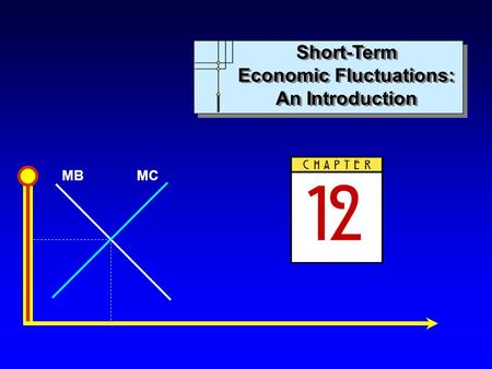 MBMC Short-Term Economic Fluctuations: An Introduction Short-Term Economic Fluctuations: An Introduction.