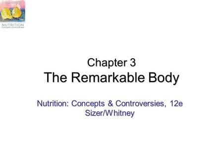 Chapter 3 The Remarkable Body