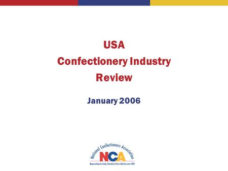 Confectionery Industry