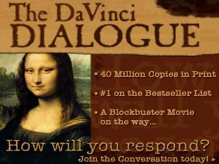 2 Thousands Of New Testament Manuscripts Say ‘Da Vinci Code’ Is But A Work Of Fiction! ARTHUR DURNAN MINISTRIES OF CANADA.
