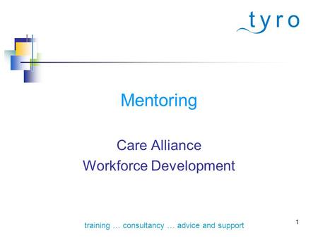 Care Alliance Workforce Development
