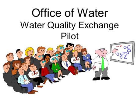 Office of Water Water Quality Exchange Pilot. Purpose To Establish a platform/software independent data exchange format for ambient water quality and.