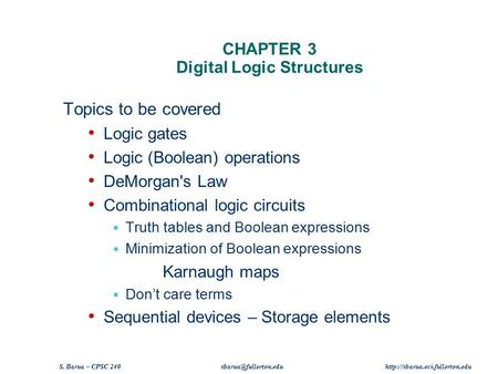 CHAPTER 3 Digital Logic Structures