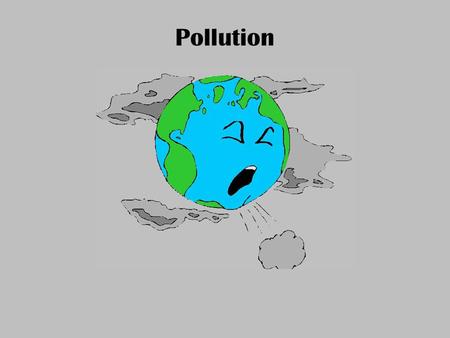 Pollution. There are three main types of pollution Land Pollution Water Pollution Air Pollution There are laws to protect the citizens of the United States.
