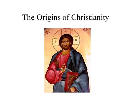The Origins of Christianity. For all the changes and adaptations Christianity has brought into its history, it all must begin with Jesus: Who was he?