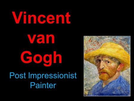 Post Impressionist Painter