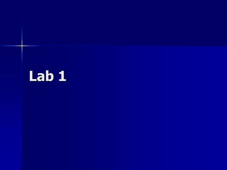 Lab 1. Overview – Why this lab Get to know the lab environment Get to know the lab environment Get a feeling for Linux Get a feeling for Linux Get a feeling.