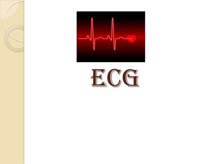 ECG.