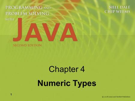 Chapter 4 Numeric Types.
